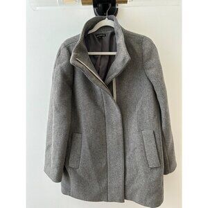 J.Crew Mercantile Gray Womens Wool 10 Coat